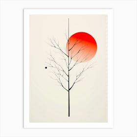 Tree In The Sun 1 Art Print