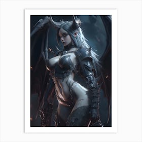 Demon Sexy 1 Art Print