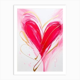 Valentine'S Day Heart 1 Art Print