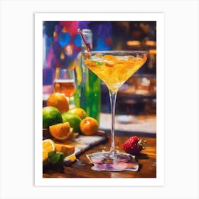 Martini Art Print