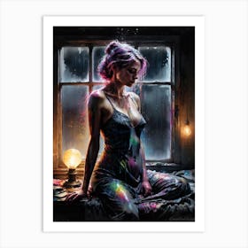 Color Lady 1 Art Print