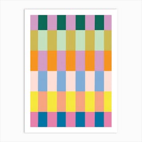 Squares Art Print