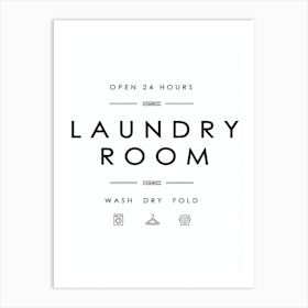 Laundry Room Funny Art Print