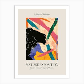 Lion 2 Matisse Inspired Exposition Animals Poster Art Print