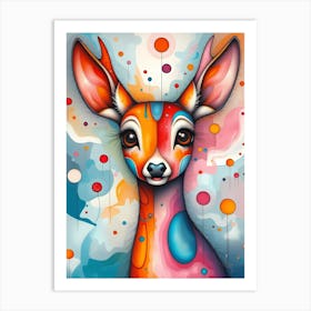 Dazzling Dancer of the Meadow Art Print