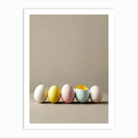 Easter Eggs 3 Art Print