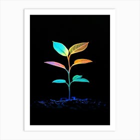 Small Green Plant 1 Art Print