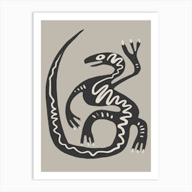 Lizard 3 Art Print