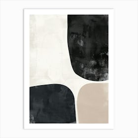 Baghdad Stone Park Bauhaus Minimalist Art Print