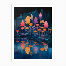 Lily Pond 1 Art Print