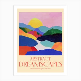 Abstract Dreamscapes Landscape Collection 54 Art Print