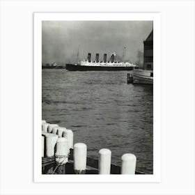 Outward Bound, The Mauretania (1910), Alfred Stieglitz Art Print