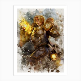 Anduin Wrynn World Of Warcraft Art Print