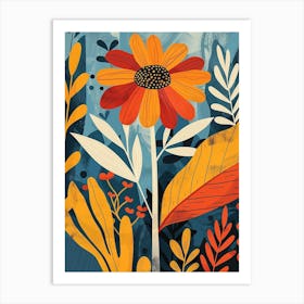 Namaqualand Daisy Groovy 28 Art Print