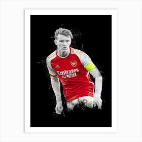 Martin Odegaard Art Print