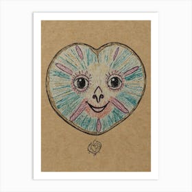 Heart - Drawing Art Print