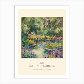 Cottage Garden Poster Garden Melodies 1 Art Print
