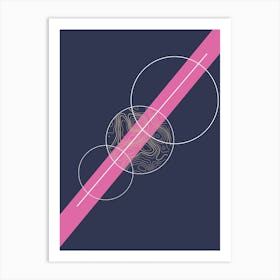 Alignment left Art Print