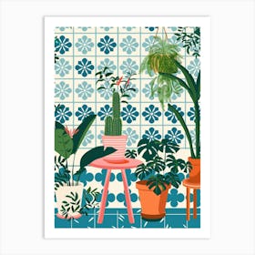 Cactus Garden 27 Art Print