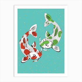 Koi Fish 1 Art Print