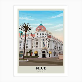 Nice Hotel France Art Print