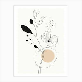 Abstract Flower 83 Art Print