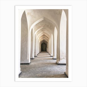 Arches In A Mosque Art Print