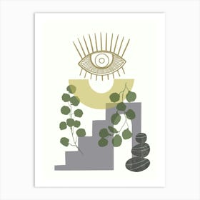 Eye Of The Gods 1 Art Print