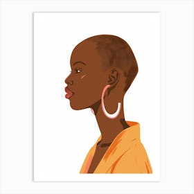 Portrait Of African Woman 69 Art Print