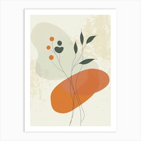 Abstract Flower 75 Art Print