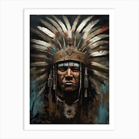 Tribal Imprints: Marking the Pages of Native History Art Print