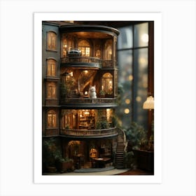 Miniature Doll House 1 Art Print