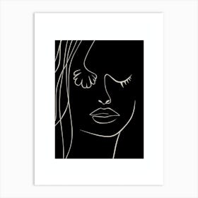 Abstract Face 1 Print Art Print