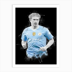 Kevin De Bruyne 2 Art Print