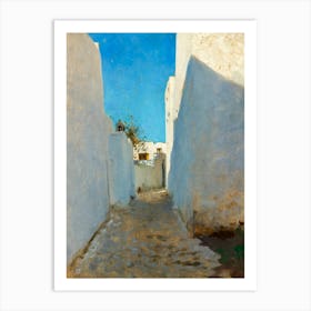 A Moroccan Street Scene, John Singer Sargent Art Print