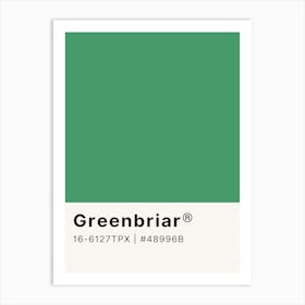 Greenbriar Art Print
