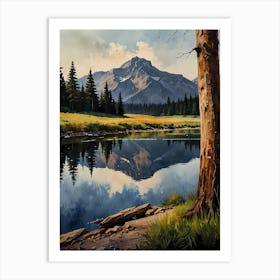 'Reflection' 1 Art Print