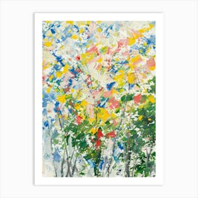 Flowers In Bloom 4 Art Print