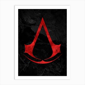 Assasins Creed Symbol Art Print