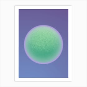 Orb Purple Art Print