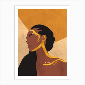 Portrait Of A Woman 5 Art Print