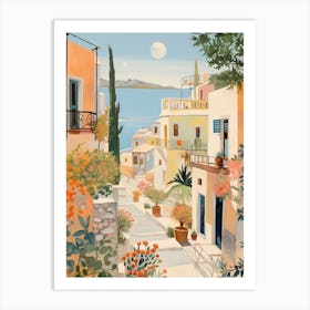 Crete Greece 1 Illustration Art Print