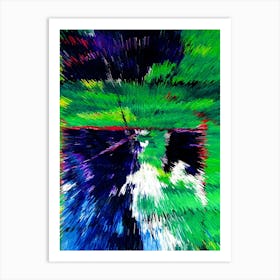 Acrylic Extruded Painting 94 Art Print