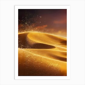 Golden Sands Art Print