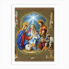 Nativity 2 Art Print