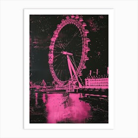 London Eye 5 Art Print