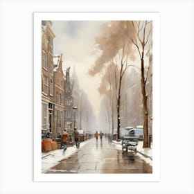 Amsterdam Street 1 Art Print