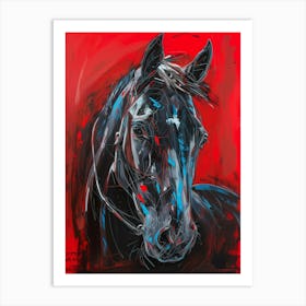 Horse Head 1 Art Print