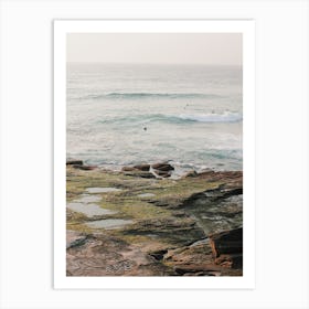 Warm Ocean Beach Art Print