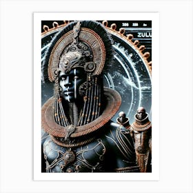 Nubian God Art Print